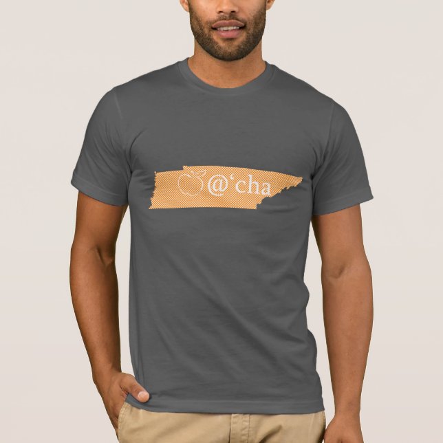 Manar AppalachiaTennessee "orange" utslagsplats Tee Shirt (Framsida)