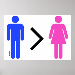 Manar är bättre än kvinnor Poster