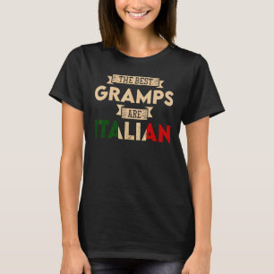 Manar är den italienska Flagga Pa T Shirt