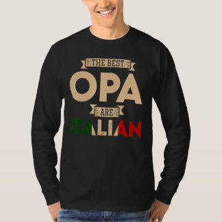 Manar är det bästa OPA-organet i italienska Flagga T Shirt