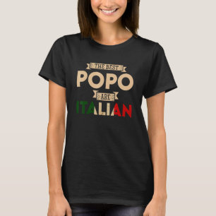 Manar är det italienska Flagga Pappa som är den st T Shirt