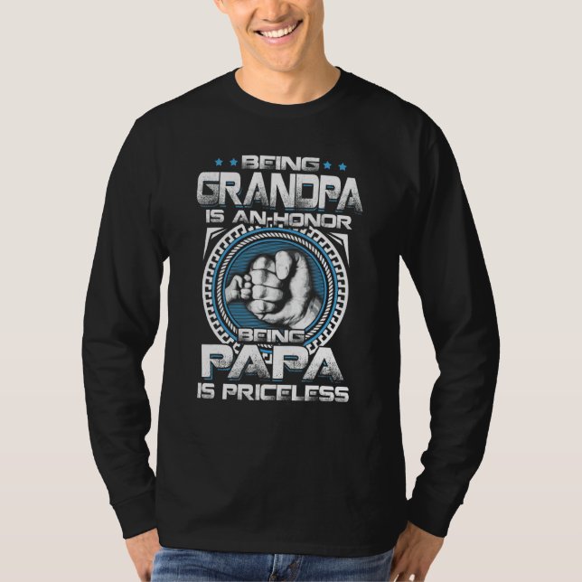 Manar är en ära att vara Pappa är Pris T Shirt (Framsida)