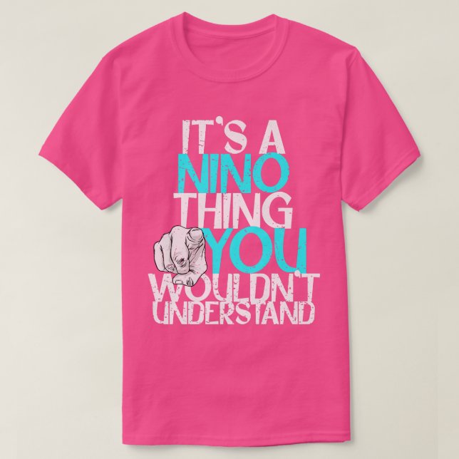 Manar är en Nino Sak, du skulle förstå Premi T Shirt (Design framsida)