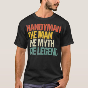 Manar är en underbar Handyman, mannen, myten, lege T Shirt