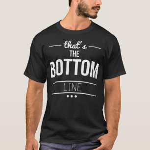 Manar är glatt på linjen Grund T Shirt