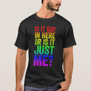 Manar är här inne eller är det bara jag som HBT-Pr T Shirt