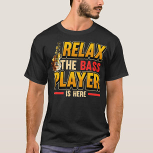 Manar är här Rock musik Bassi T Shirt