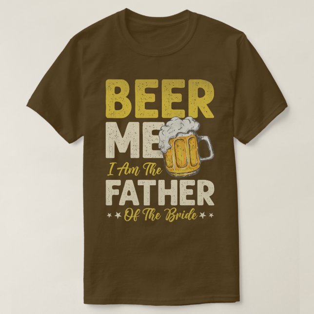 Manar är jag Far i bruden T Shirt (Design framsida)