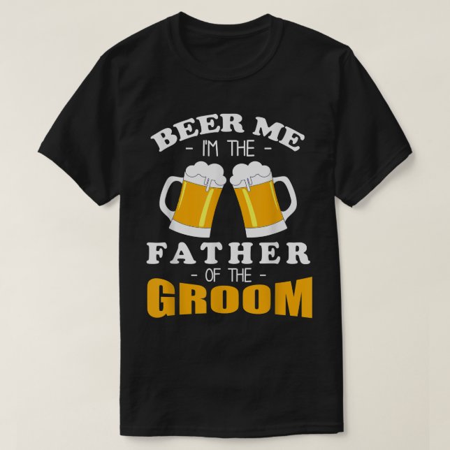 Manar är jag Far i Groom T Shirt (Design framsida)