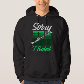 Manar är ledsen att jag har använt Funny Clarinet  Hoodie