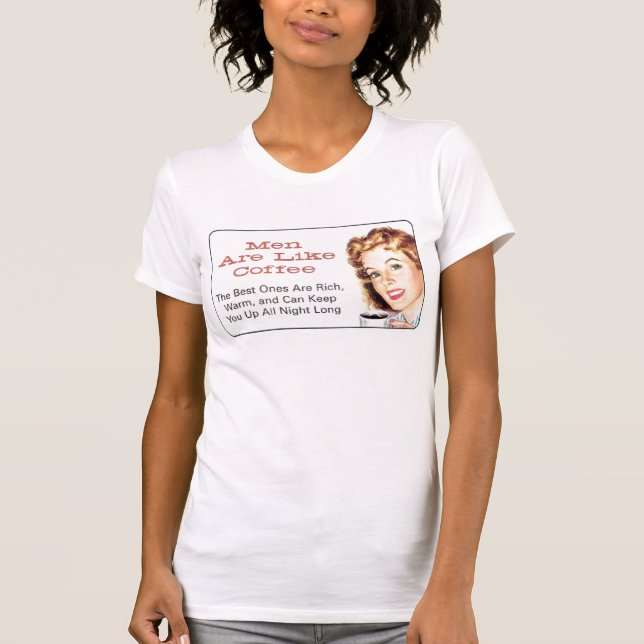 Manar är likt kaffe t-shirt (Framsida)