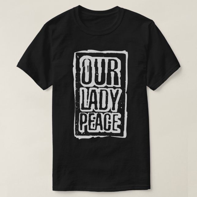Manar är lustigt vår fred Dam mer än Fantastisk T Shirt (Design framsida)