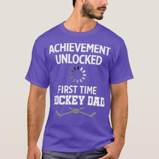 Manar är ny första gången Pappa som spelar hockey  T Shirt