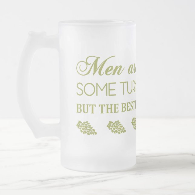 MANAR ÄR SOM VIN... FROSTAT ÖLGLAS (Vänster)