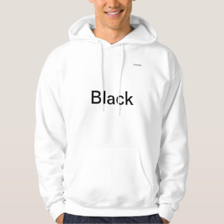 Manar är vitt med enkla uttryck. hoodie