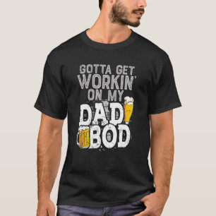 Manar-arbetare vid Pappa Bod Beer Pappa-skämt Far T Shirt