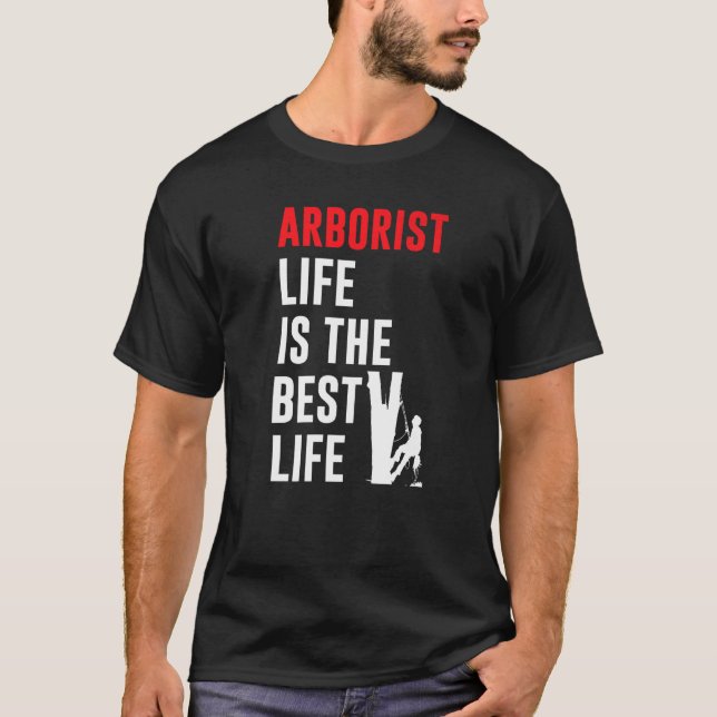 Manar arborismen är det bästa klimatet i Träd T Shirt (Framsida)