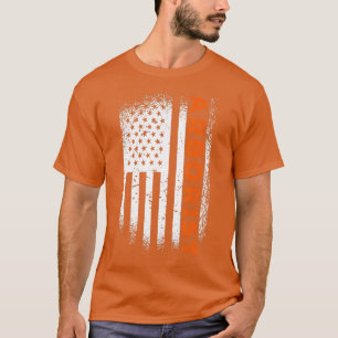 Manar Arborist US Flagga T Shirt