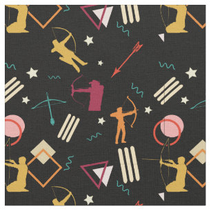 Manar Archery - Boys Bow in Arrow Abstrakt Art Tyg