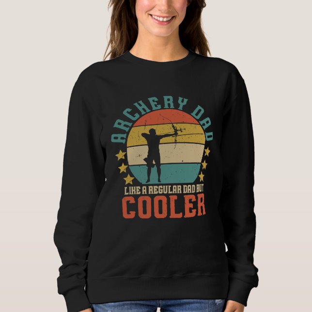 Manar Archery Pappa Fars dag Archer Bow Hunter Lo T Shirt (Framsida)