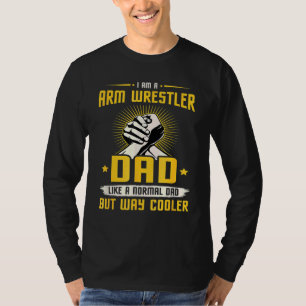 Manar Arm Wrestling Pappa Normal Pappa men Way Coo T Shirt