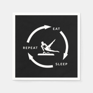Manar Artistic Gymnastics Eat Ssov Repeat Sports Pappersservett