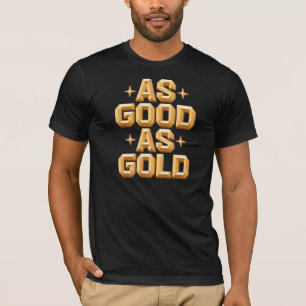 Manar As Bra As Guld Black T-Shirt