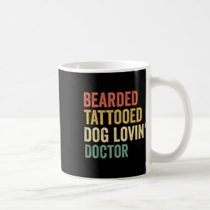 Manar, åsna Hund Loving Doktor - Beard An Kaffemugg