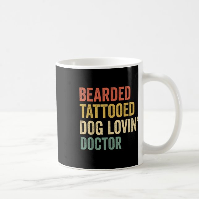 Manar, åsna Hund Loving Doktor - Beard An Kaffemugg (Höger)