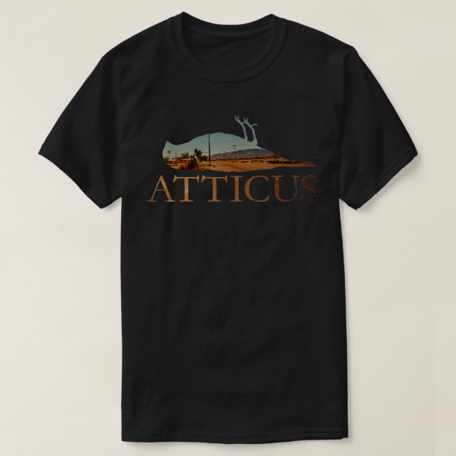 Manar ATTICUS Horizon Bird T Shirt (fotoutskrift) (Design framsida)