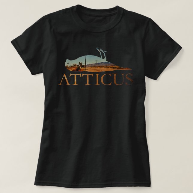 Manar ATTICUS Horizon Bird T Shirt (fotoutskrift) (Design framsida)