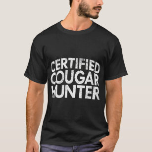 Manar Auktoriserad Cougar Hunter - Funny Manar Cou T Shirt