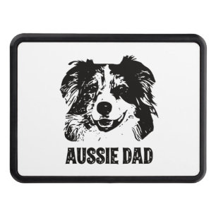 Manar Aussie Pappa - Australian shepherd Hund Papp Dragkroksskydd