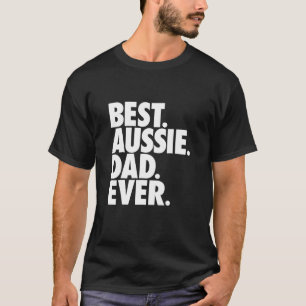 Manar Aussie Pappa Australian shepherd Hund Pappa T Shirt