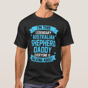 Manar Australian shepherd Pappa T Shirt