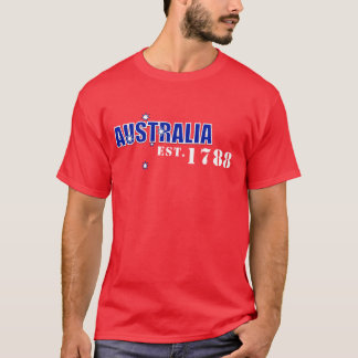 Manar Australien, Est. skjorta 1788 T-shirt