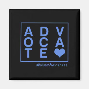 Manar Autism Awareness Advocate Unique Embrace Dis Magnet