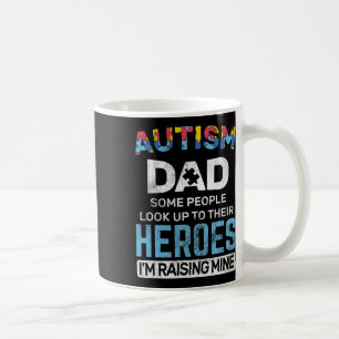 Manar Autism Pappa Autism Awareness Autistic Sptru Kaffemugg