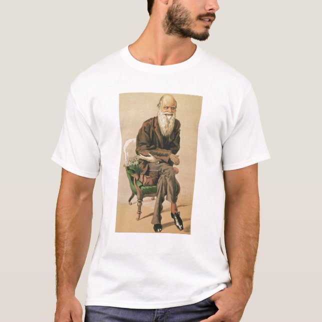 Manar av dagen, nr. 33, Charles Darwin T-shirt (Framsida)