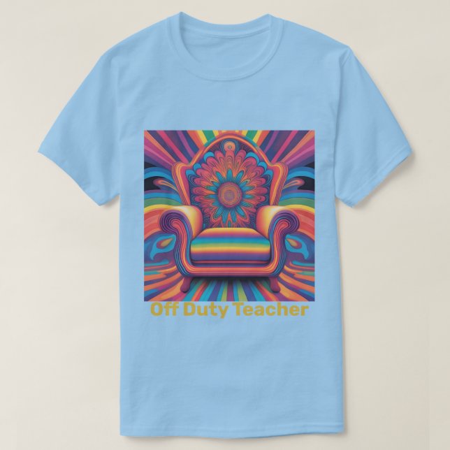 Manar Av Duty Teacher Armstol T-Shirt (Design framsida)