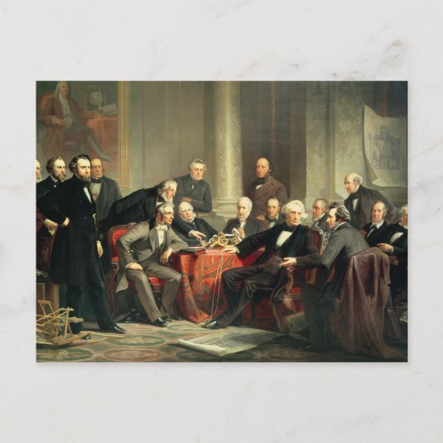 Manar av framsteg vykort (Framsida)