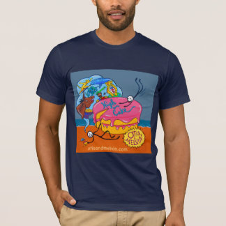 Manar av hög kvalitet t-shirt med hög på kummelns