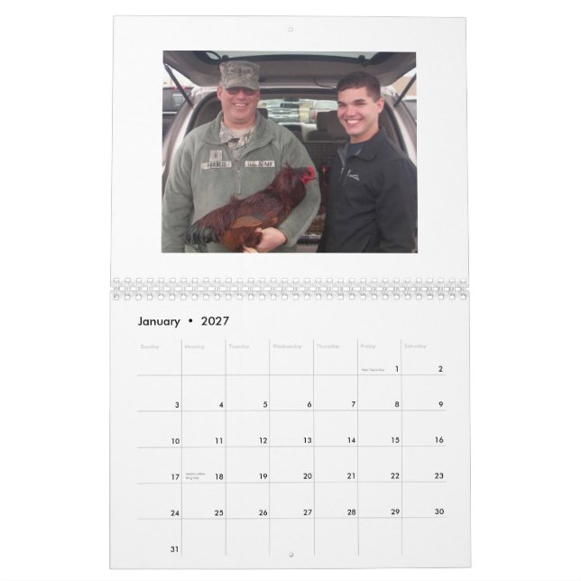 Manar av kalendern för Buckeyenation 2015 Kalender (Jan 2027)