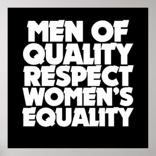 Manar av kvalitet och respekt för kvinnors jämstäl poster