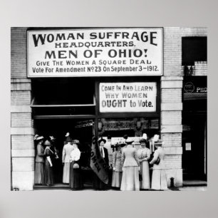 Manar av Ohio! 1912 Poster