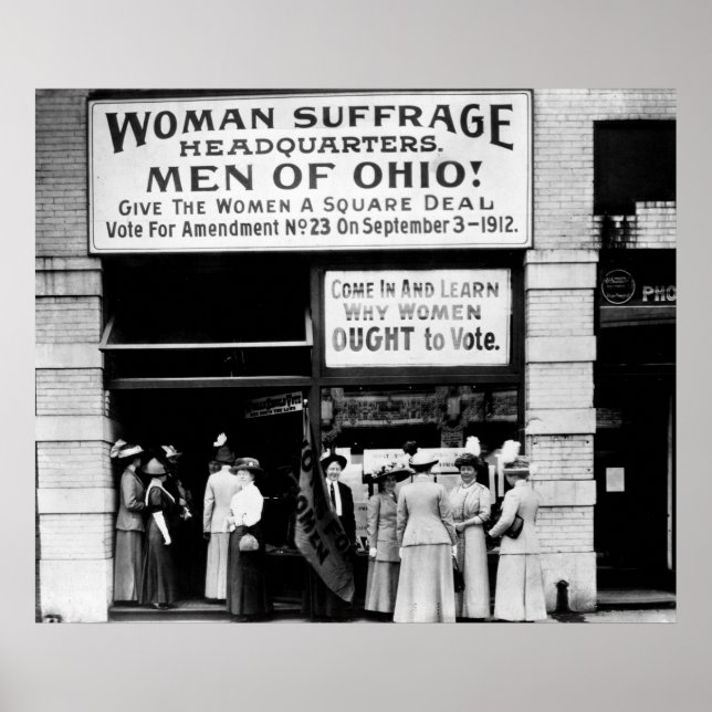 Manar av Ohio! 1912 Poster (Framsidan)