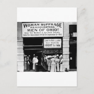 Manar av Ohio! : 1912 Vykort
