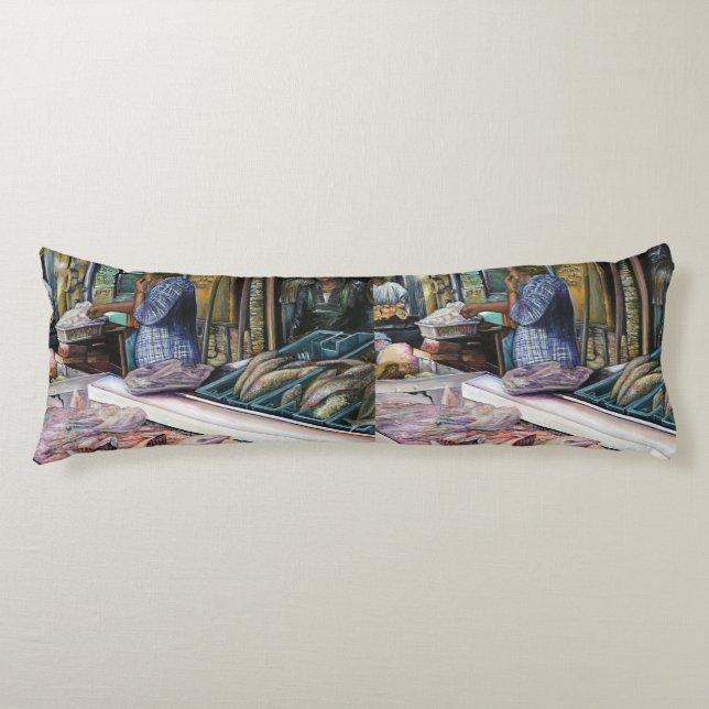 Manar av öknen, havsgåvor, Jerusalem Kroppskudde (Framsidan)