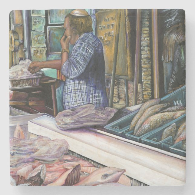 Manar av öknen, havsgåvor, Jerusalem Underlägg Sten (Framsidan)