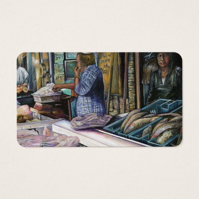 Manar av öknen, havsgåvor, Jerusalem Visitkort (Framsidan)